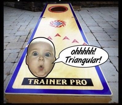 Trainer Pro Cornhole Practice Boards