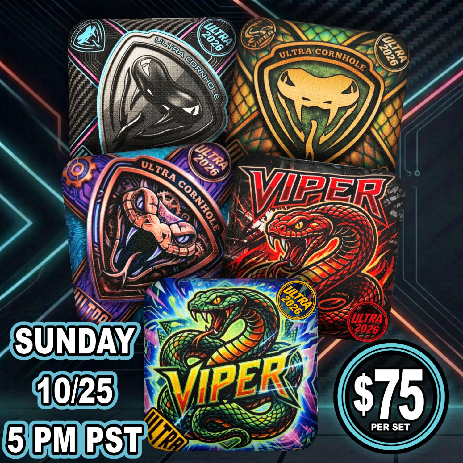 Viper Ultra Bags (Set of 4 Bags)