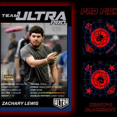 Team Ultra - Zach Lewis - Widow-B Black and Navy