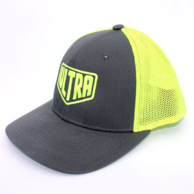 Ultra Trucker Hat Charcoal/Yellow