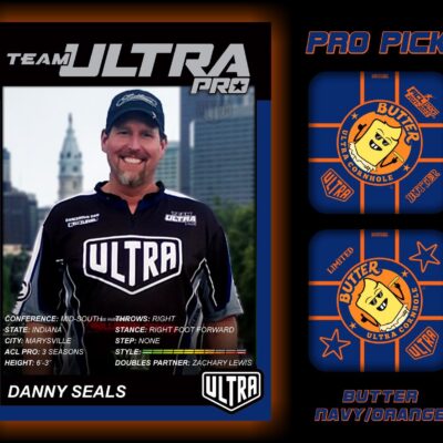 Team Ultra - Danny Seals - Butter Navy and Orange