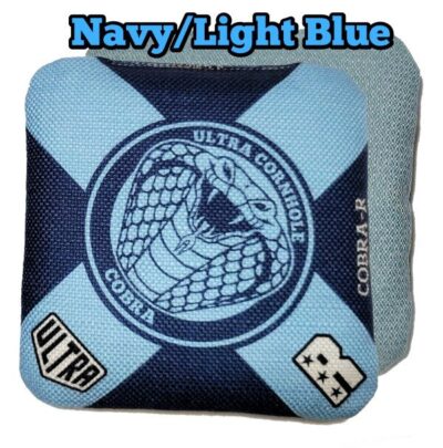 Cobra-R Navy and Light Blue front and back