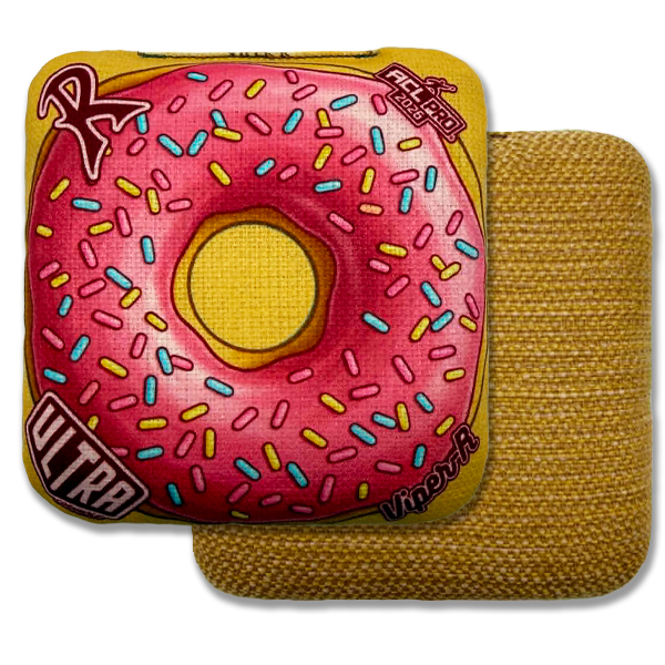 Ultra Cornhole Bags Viper-R ACL Pro Pink Donut