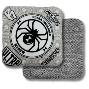 Ultra Cornhole Widow-R Corn hole bean bags 2026 ACL Pro Gray hybrid carpet