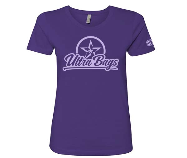 Ultra Bags Women's T-Shirt Purple
