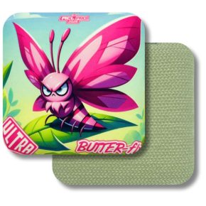 Hot Pink Fury Butter-fly