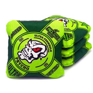 Ultra Psycho Green 2024c ACL PRO Cornhole Bags Ultra Psycho Green 2024c