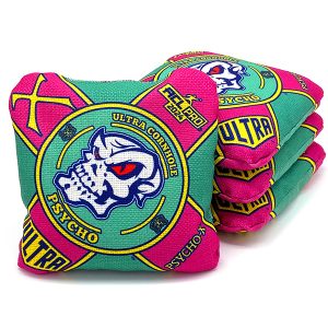 Ultra Psycho-X Mint Pink 2024c ACL PRO Cornhole Bags Ultra Psycho-X Mint Pink 2024c
