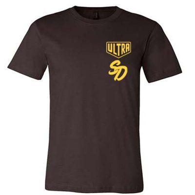 Ultra Logo T-shirt Brown SD San Diego