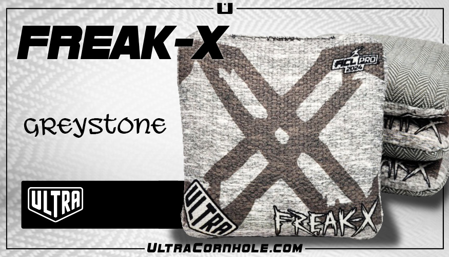 Freak-X Greystone ACL Pro 2024 Cornhole Bags Freak-X Greystone ACL Pro 2024 Cornhole Bags