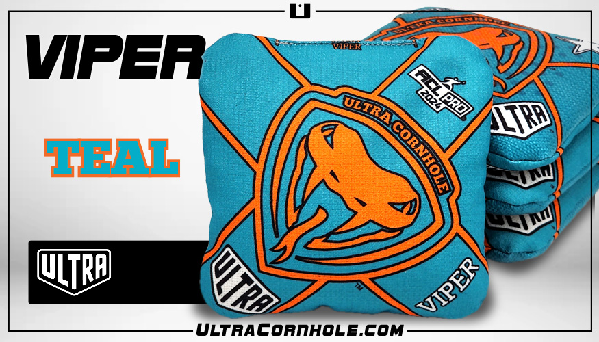 Viper Teal ACL Pro 2024 Cornhole Bags
