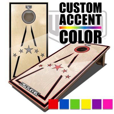 Ultra Elite 2 Cornhole Boards 5 Star Select Color