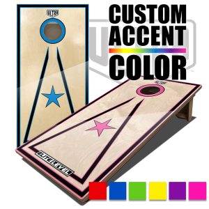 Ultra Elite 2 Cornhole Boards Single Star Select Color Ultra Elite 2 Cornhole Boards Single Star Select Color