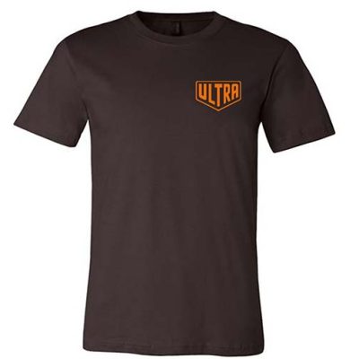 Ultra Logo T-shirt Brown and Orange