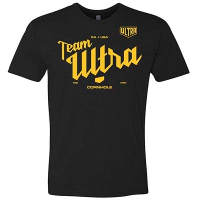 Team Ultra T-shirt Black and Yellow