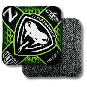 Ultra Cornhole Viper-Z Corn hole bean bags 2026 ACL Pro LimeLight hybrid herringbone
