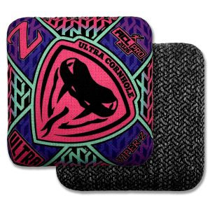 Ultra Cornhole Viper-Z Corn hole bean bags 2026 ACL Pro Hallucination hybrid herringbone