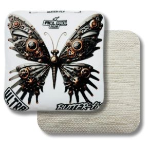 Ultra Cornhole Butter-fly Corn hole bean bags 2026 ACL Pro White Gears