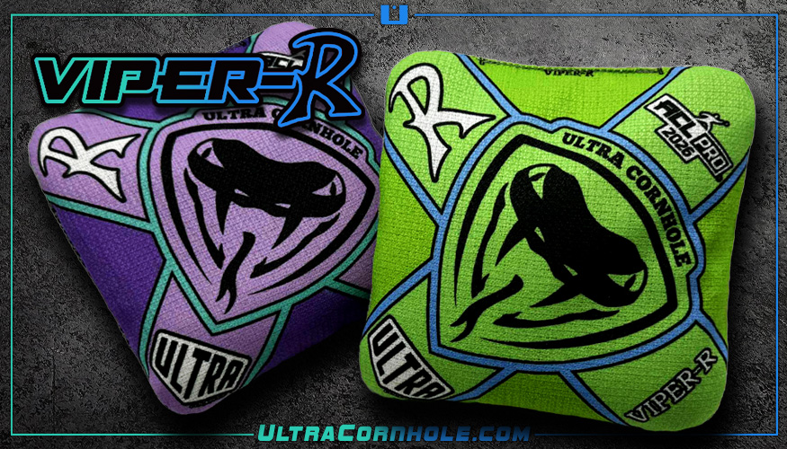 Viper-R Purple and Lime Banner
