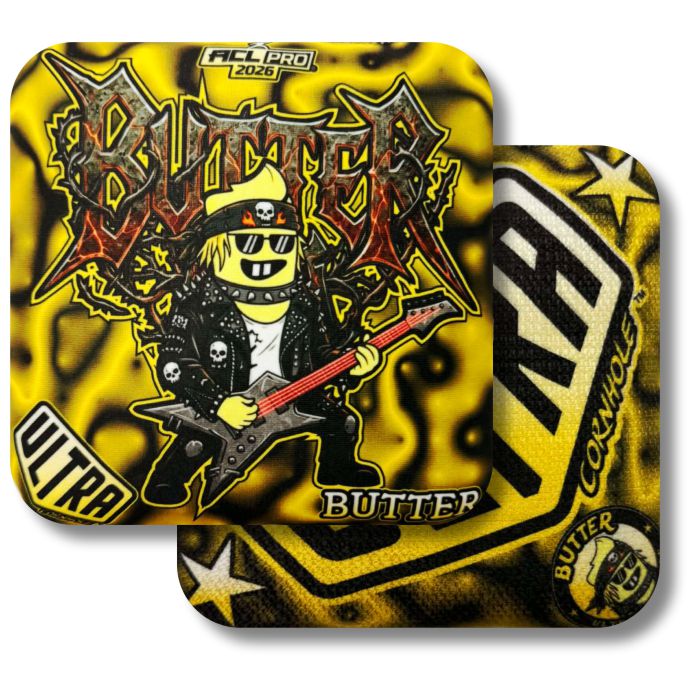 Ultra Cornhole Block N Roll Butter Cornhole Bags