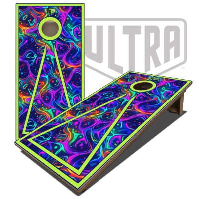 Ultra Elite II Cornhole Boards - Nebula Edition