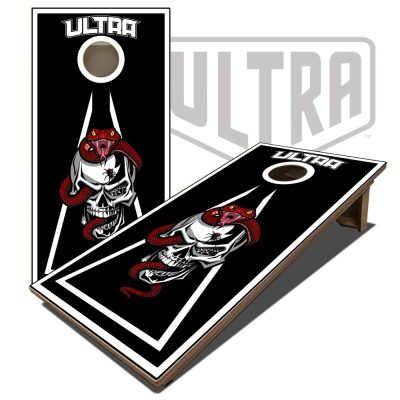 Ultra Elite II Cornhole Boards - Serpent's Strike Edition