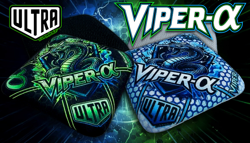 Ultra Viper-α Cornhole Bags. ACL Pro Alpha