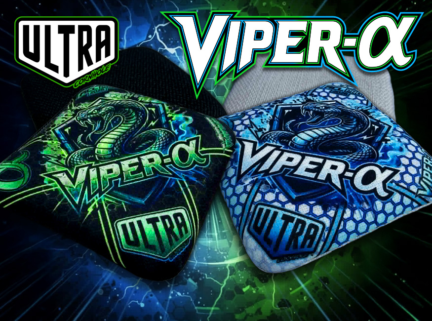 Ultra Viper-α Cornhole Bags. ACL Pro Alpha