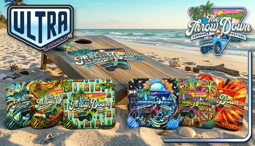 Ultra Cornhole Throw Down Spencer Makenzies ACL Pro 2026 Banner