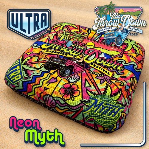 Ultra Cornhole Dawn Neon Myth Throw Down Spencer Makenzies ACL Pro 2026