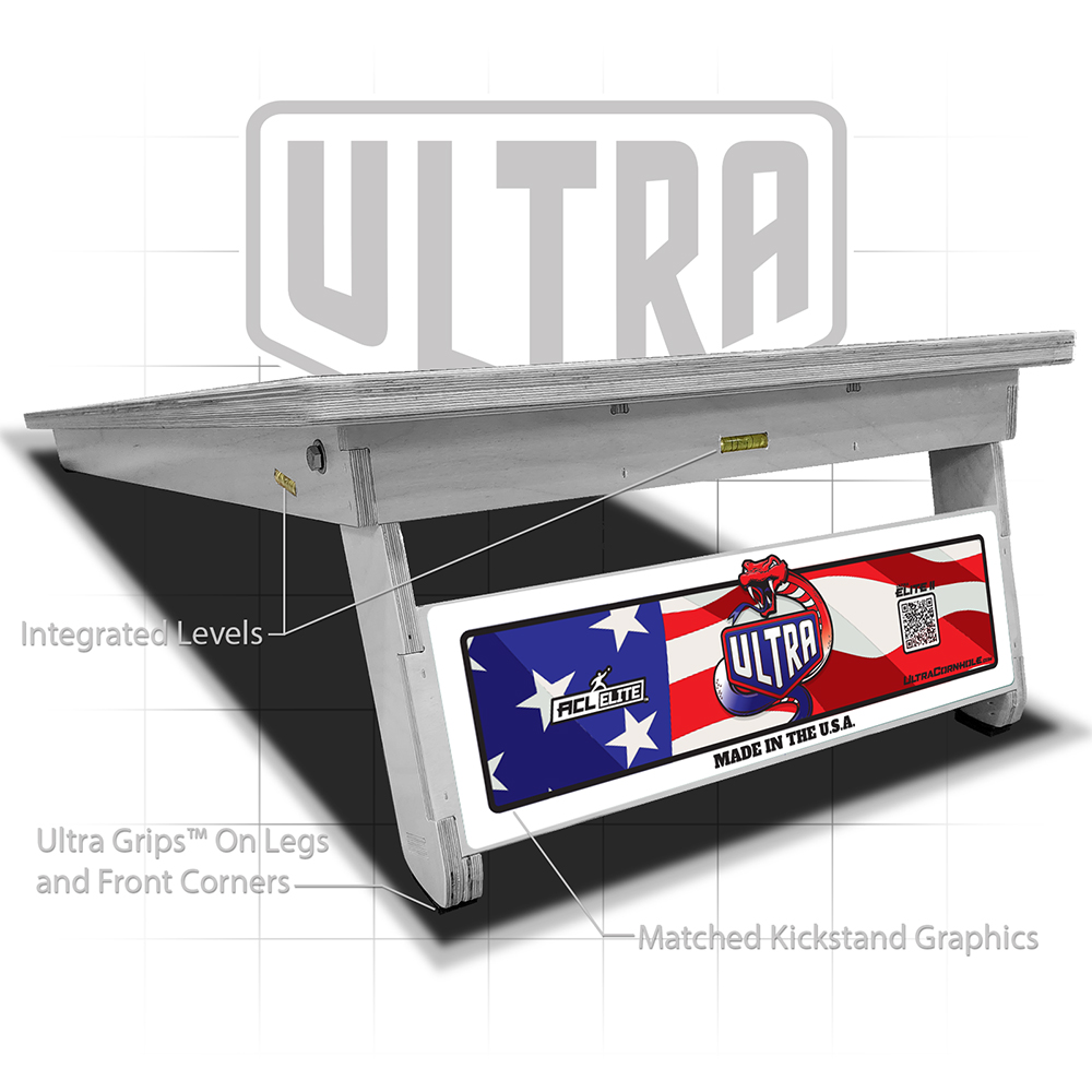 Ultra Cornhole Boards - USA Viper Special Edition - Image 3